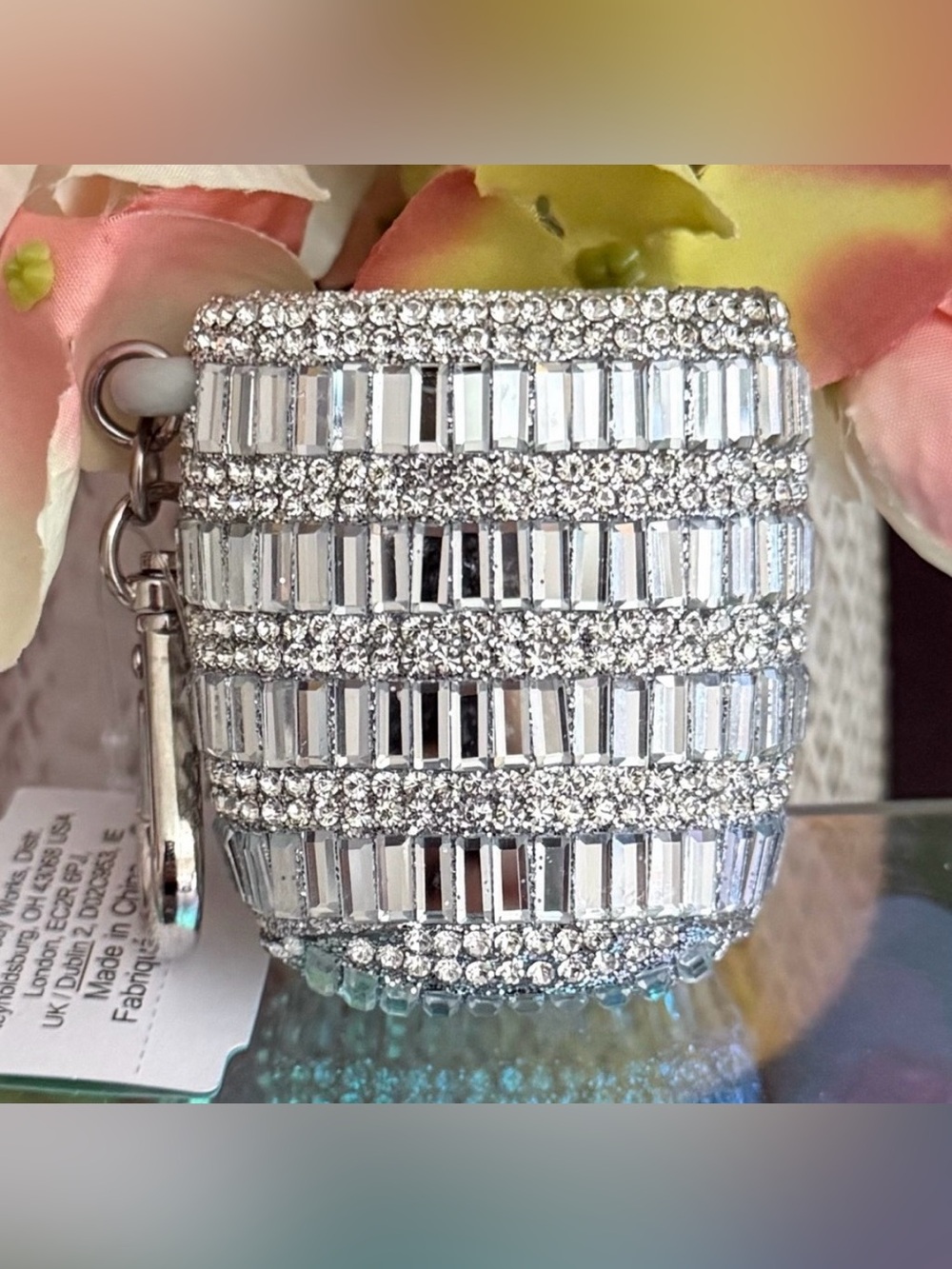 🆕💍 BATH & BODY WORKS “BAGUETTE GEMSTONES” POCKETBAC SANITIZER HOLDER. BRAND NEW